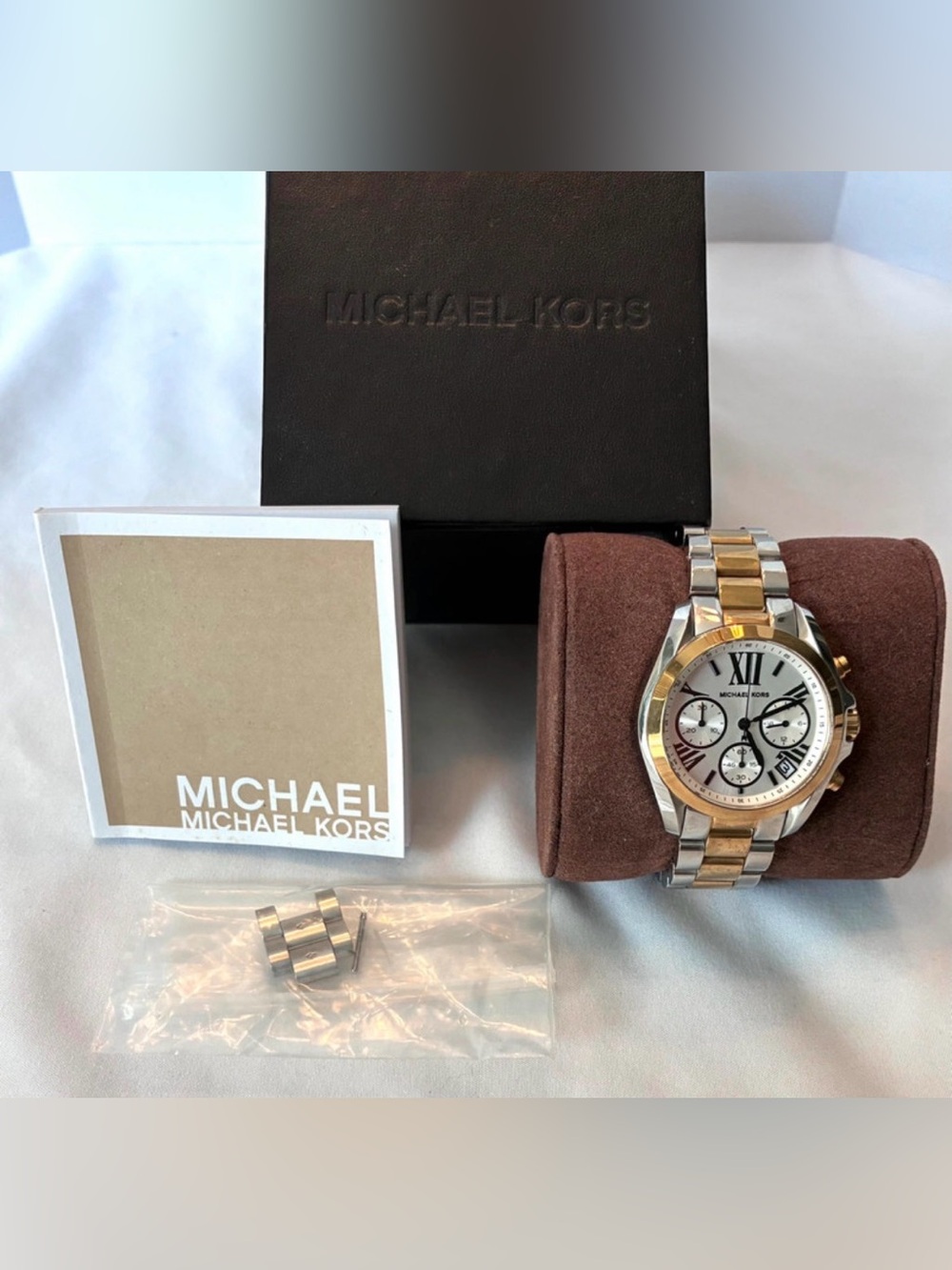 Michael Kors Women's Mini Bradshaw Chronograph Watch (MK5912)